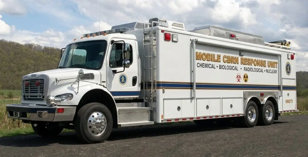 Mobile CBRN (Chemical, Biological, Radiological, and Nuclear) Vehicles When you’re deploying a mobile light CBRN response vehicle, you aren't just buying a truck—you’re building a rolling lifeline. Our in-house engineers can develop a unit to your specifications for layout and equipment requirements.