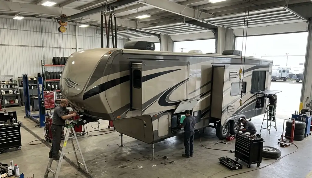 RV Travel Trailer motorhome and coach insurance repair services Cincinnati